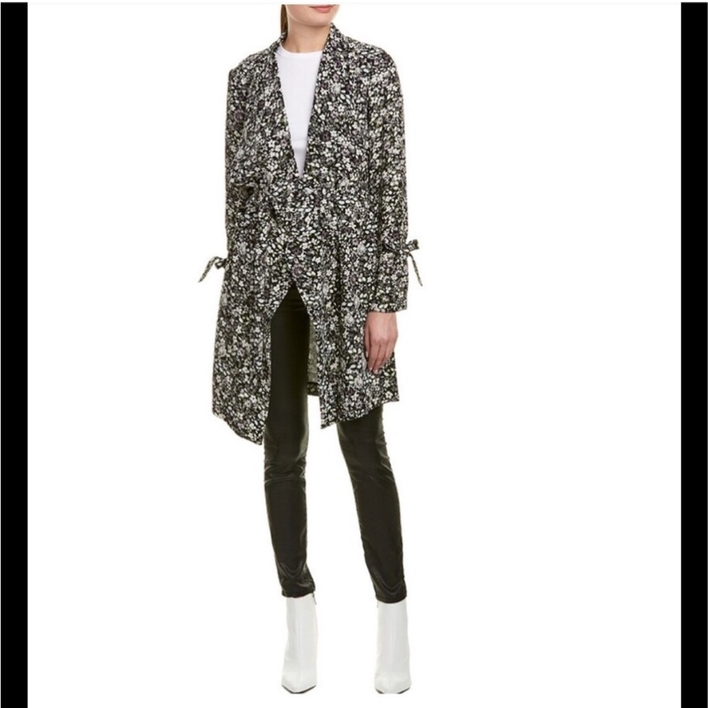 BCBGMAXAZRIA Tasi Jacket in Floral Size Small